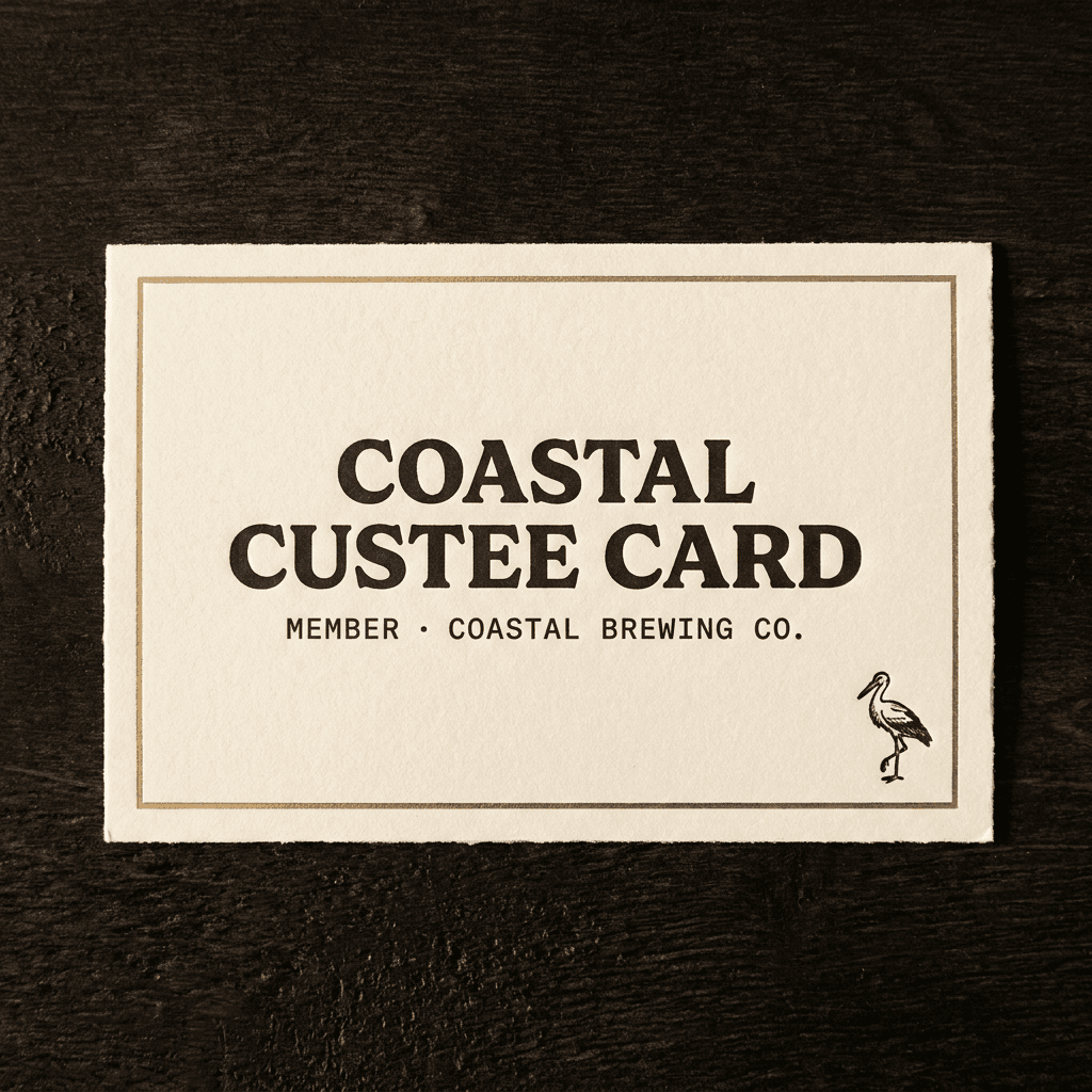 Coastal Custee Card
